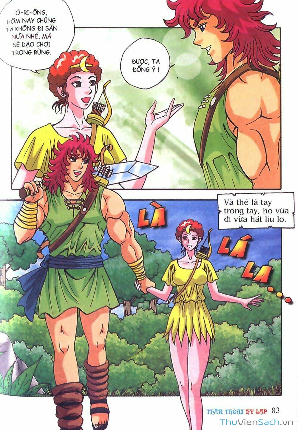 Truyện Tranh Thần Thoại Hy Lạp - Nguồn Gốc Các Vị Thần trang 3