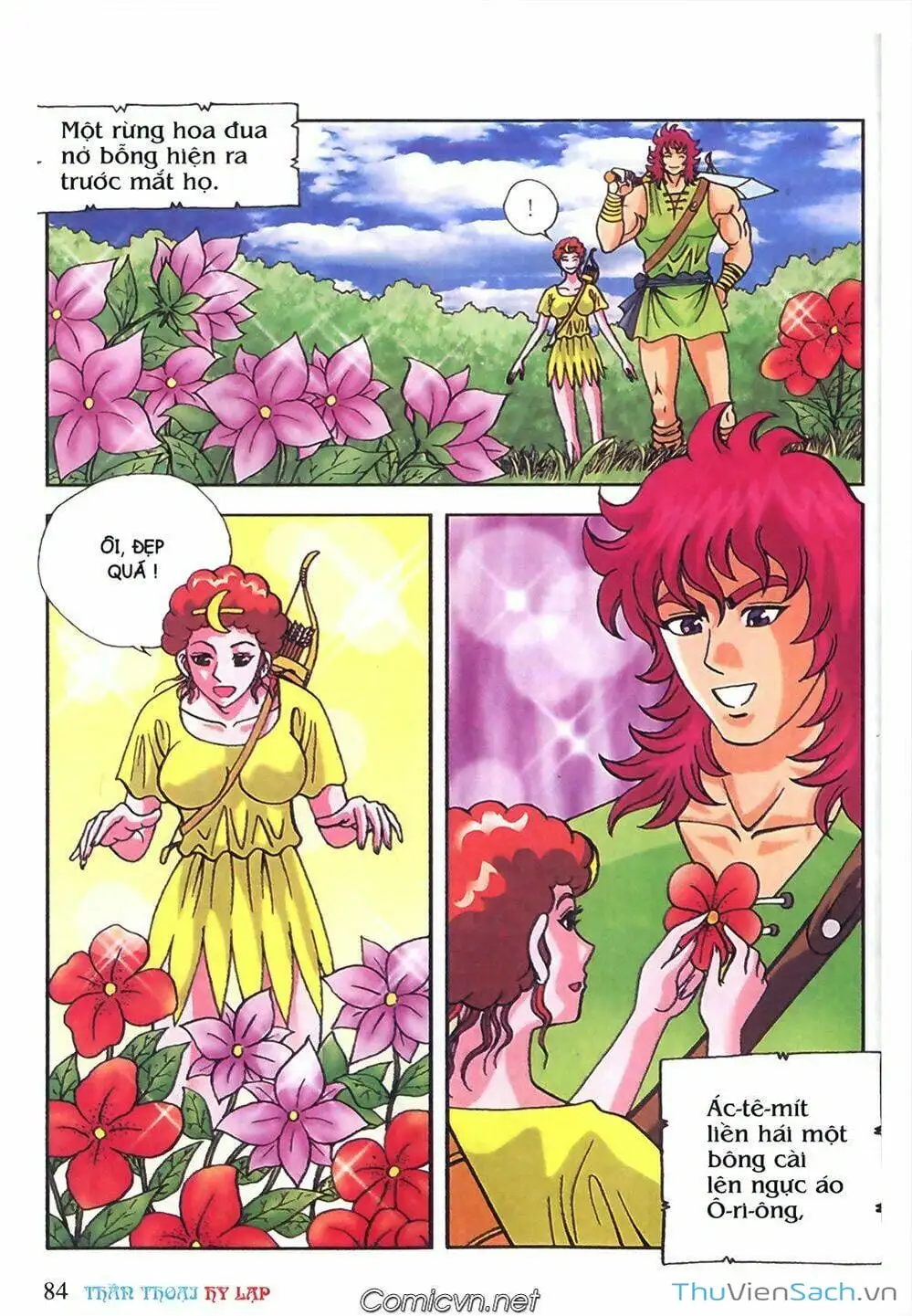 Truyện Tranh Thần Thoại Hy Lạp - Nguồn Gốc Các Vị Thần trang 3