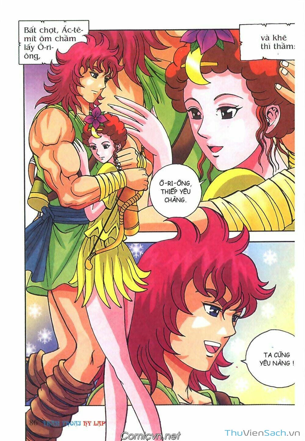 Truyện Tranh Thần Thoại Hy Lạp - Nguồn Gốc Các Vị Thần trang 3