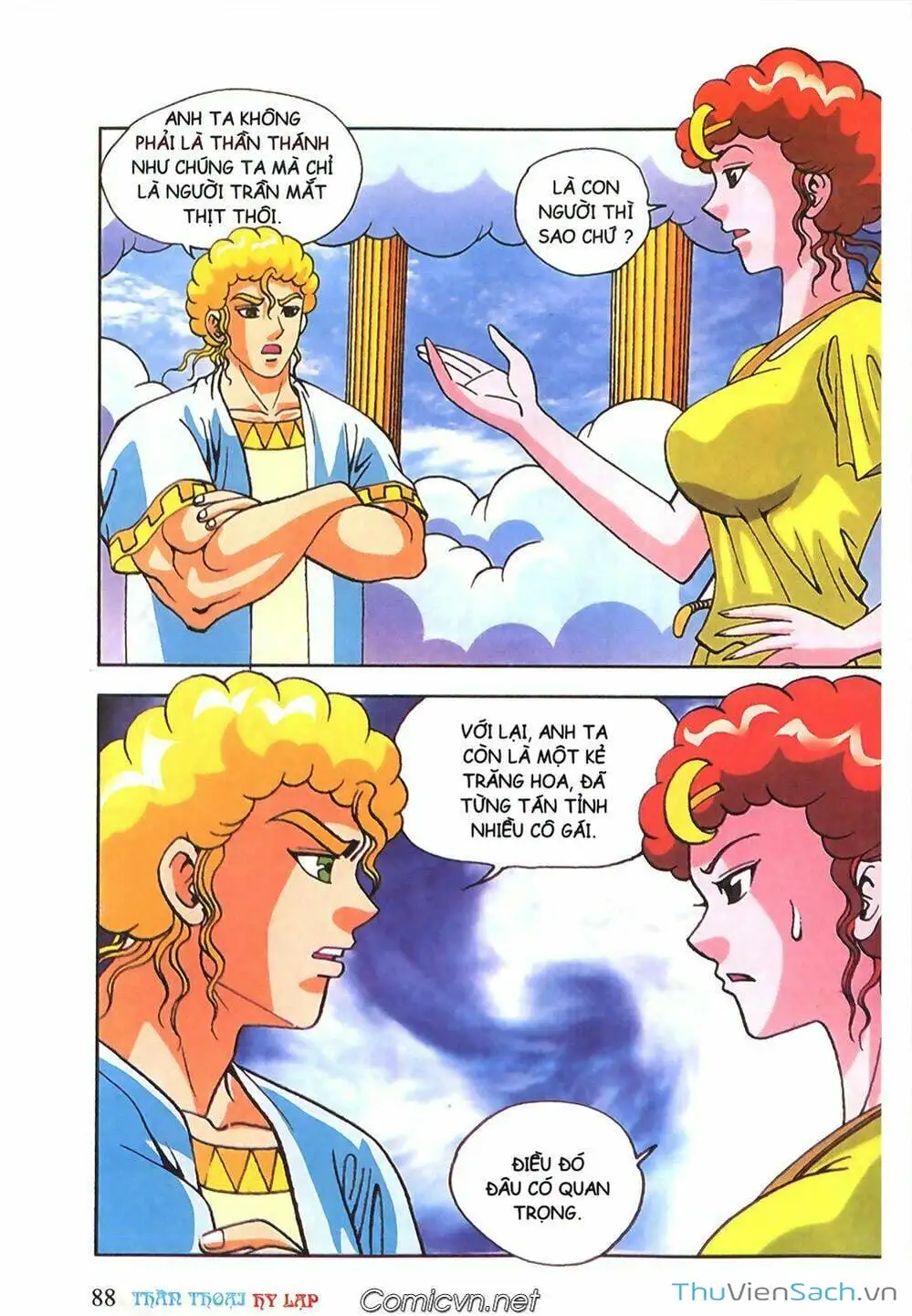 Truyện Tranh Thần Thoại Hy Lạp - Nguồn Gốc Các Vị Thần trang 3