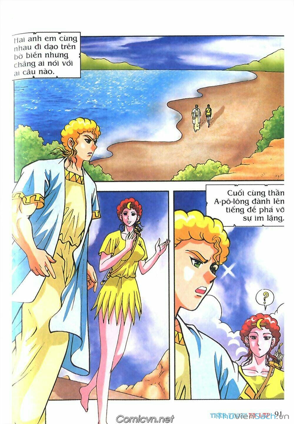 Truyện Tranh Thần Thoại Hy Lạp - Nguồn Gốc Các Vị Thần trang 3