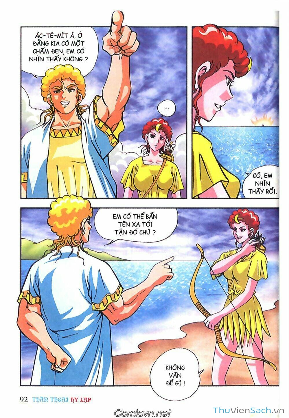 Truyện Tranh Thần Thoại Hy Lạp - Nguồn Gốc Các Vị Thần trang 3