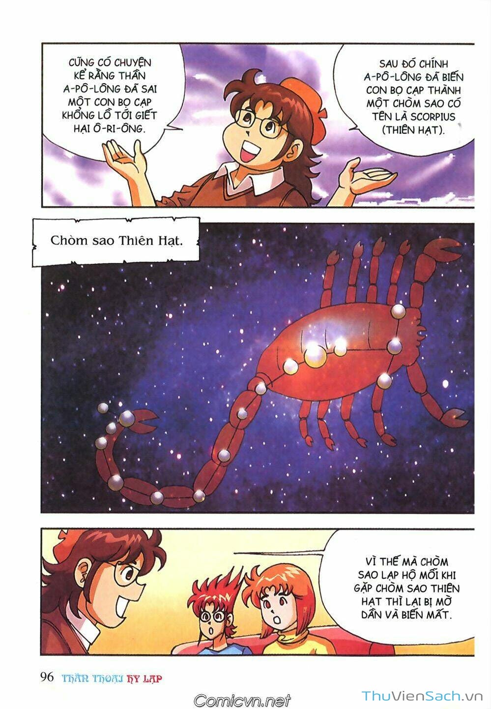 Truyện Tranh Thần Thoại Hy Lạp - Nguồn Gốc Các Vị Thần trang 3