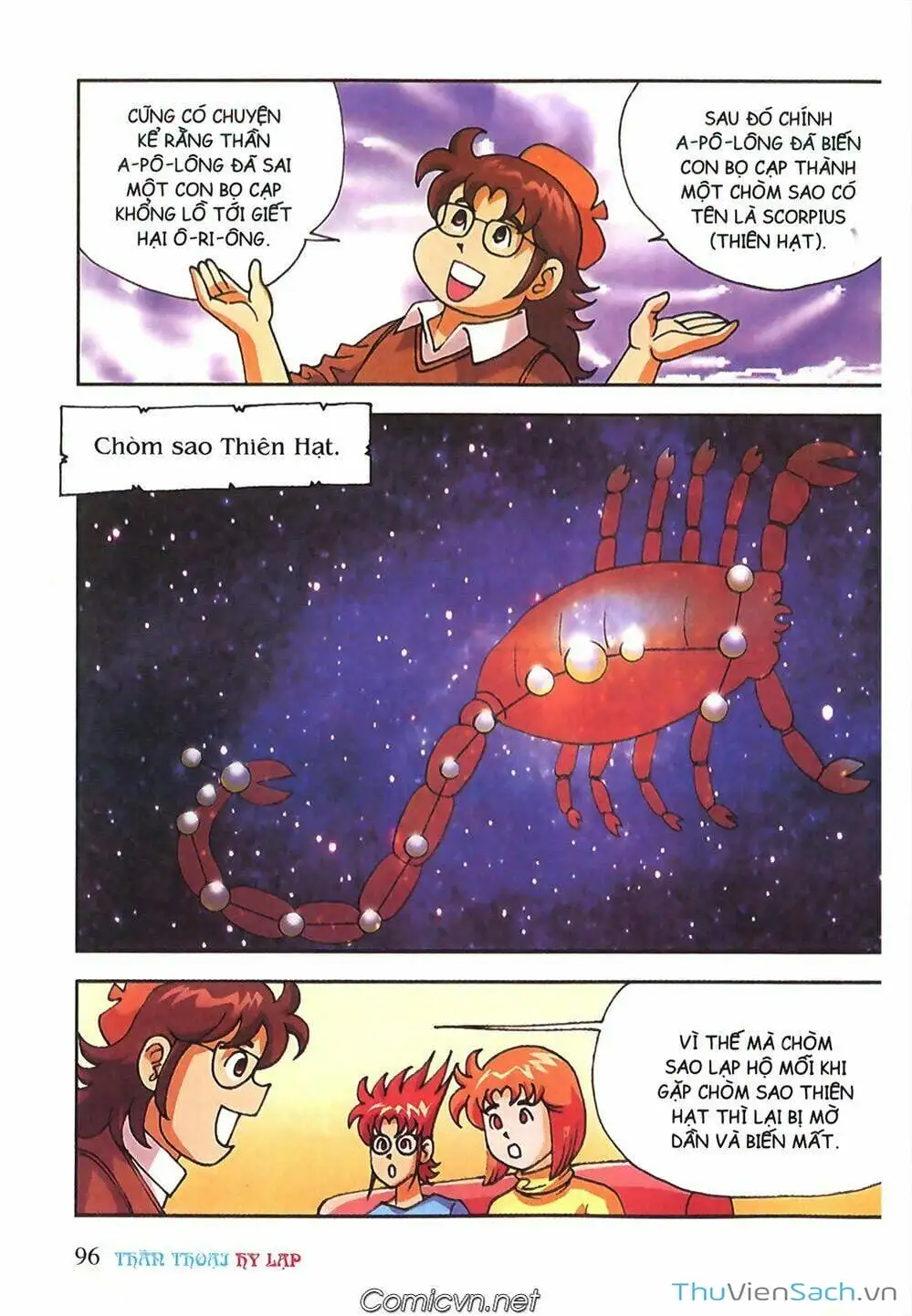 Truyện Tranh Thần Thoại Hy Lạp - Nguồn Gốc Các Vị Thần trang 3