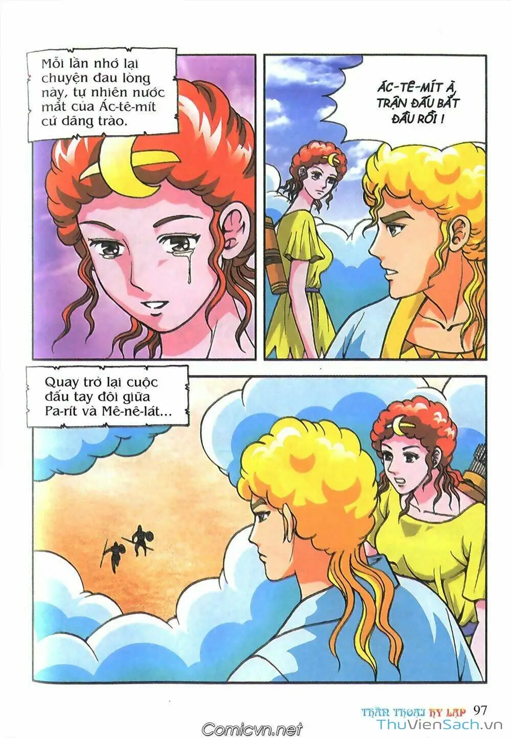 Truyện Tranh Thần Thoại Hy Lạp - Nguồn Gốc Các Vị Thần trang 3