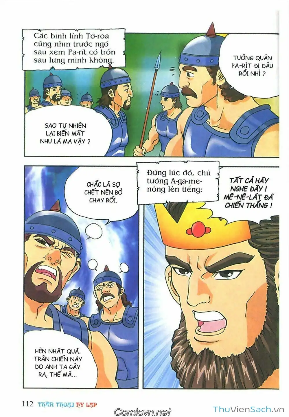 Truyện Tranh Thần Thoại Hy Lạp - Nguồn Gốc Các Vị Thần trang 3