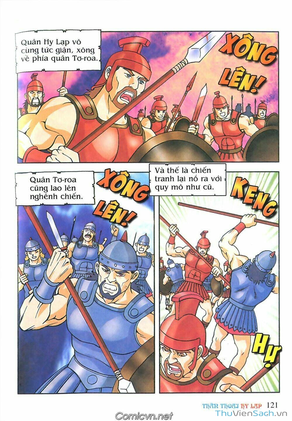 Truyện Tranh Thần Thoại Hy Lạp - Nguồn Gốc Các Vị Thần trang 3