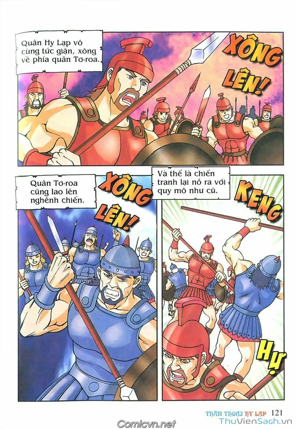 Truyện Tranh Thần Thoại Hy Lạp - Nguồn Gốc Các Vị Thần trang 3