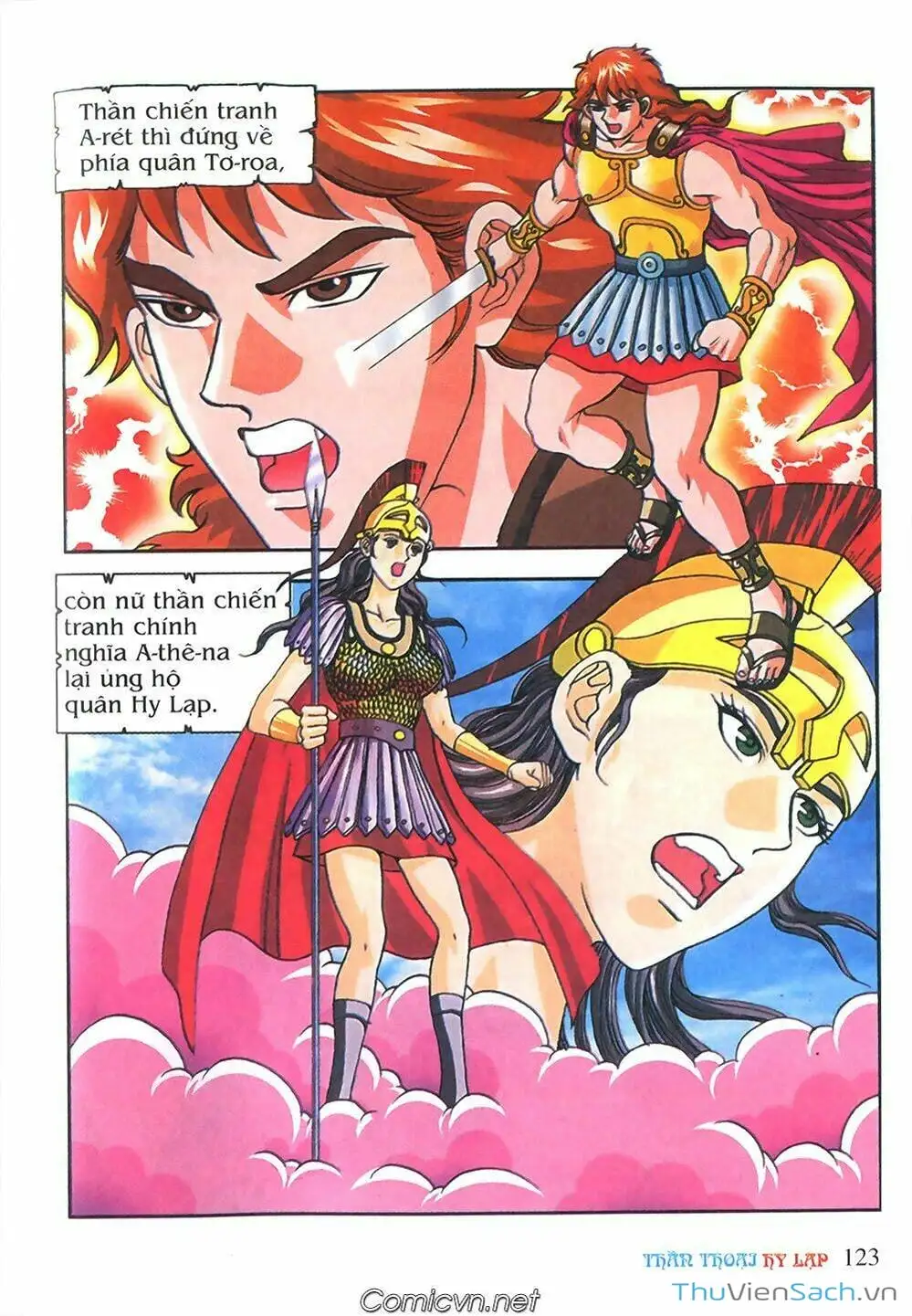 Truyện Tranh Thần Thoại Hy Lạp - Nguồn Gốc Các Vị Thần trang 3