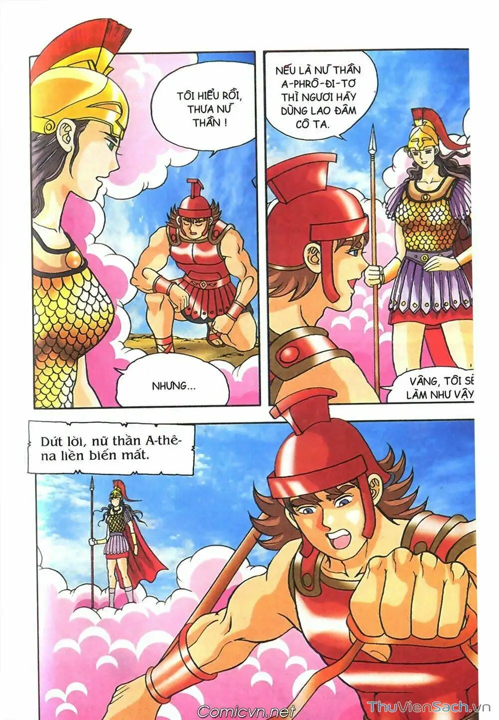 Truyện Tranh Thần Thoại Hy Lạp - Nguồn Gốc Các Vị Thần trang 3
