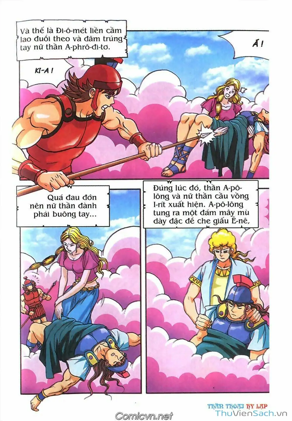 Truyện Tranh Thần Thoại Hy Lạp - Nguồn Gốc Các Vị Thần trang 3