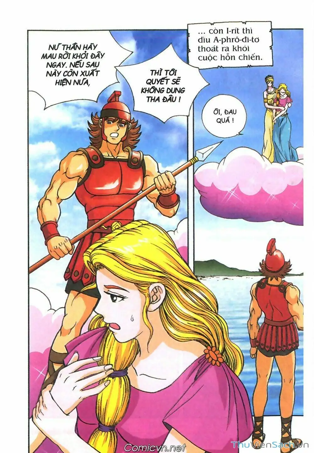 Truyện Tranh Thần Thoại Hy Lạp - Nguồn Gốc Các Vị Thần trang 3