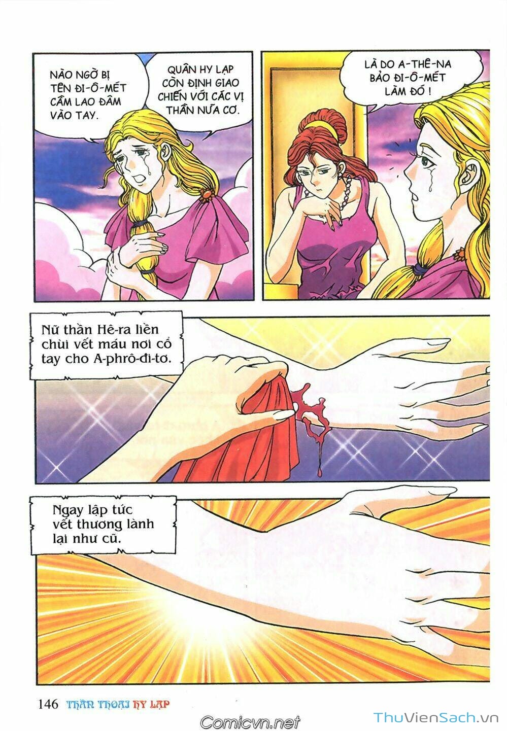 Truyện Tranh Thần Thoại Hy Lạp - Nguồn Gốc Các Vị Thần trang 3