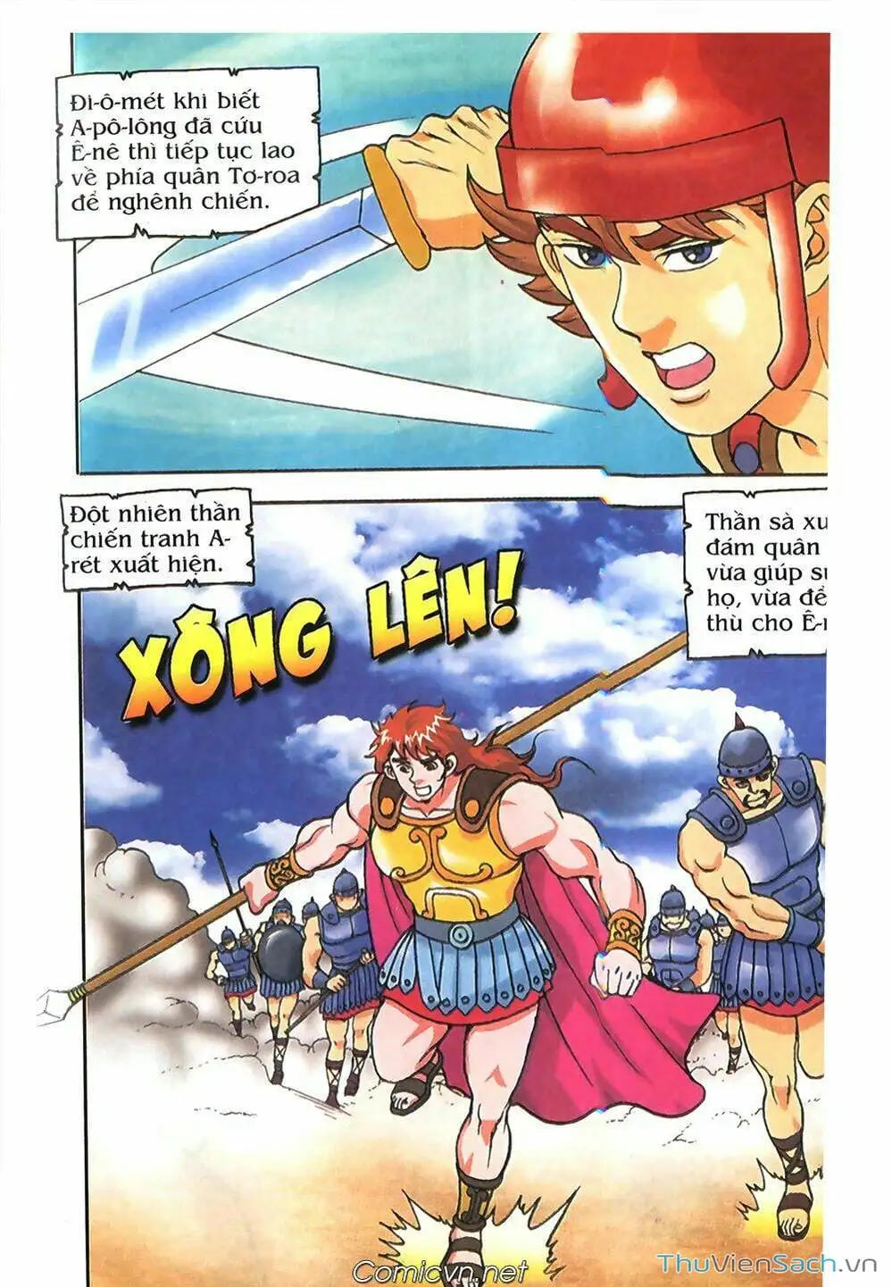 Truyện Tranh Thần Thoại Hy Lạp - Nguồn Gốc Các Vị Thần trang 3