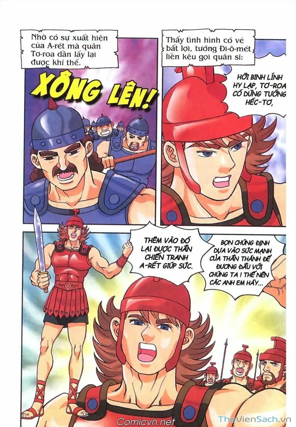 Truyện Tranh Thần Thoại Hy Lạp - Nguồn Gốc Các Vị Thần trang 3