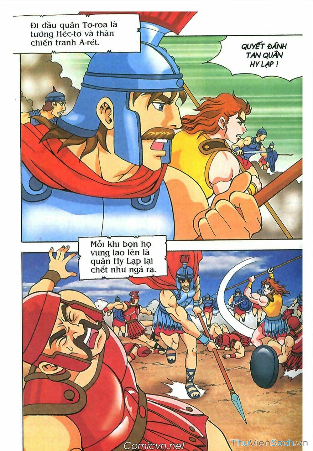 Truyện Tranh Thần Thoại Hy Lạp - Nguồn Gốc Các Vị Thần trang 3