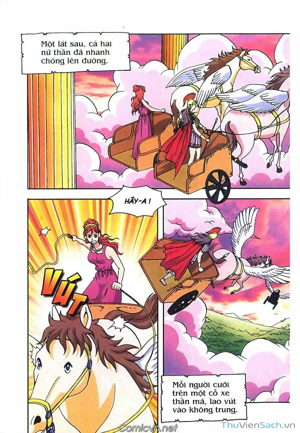 Truyện Tranh Thần Thoại Hy Lạp - Nguồn Gốc Các Vị Thần trang 3