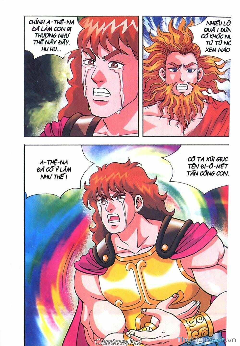 Truyện Tranh Thần Thoại Hy Lạp - Nguồn Gốc Các Vị Thần trang 3