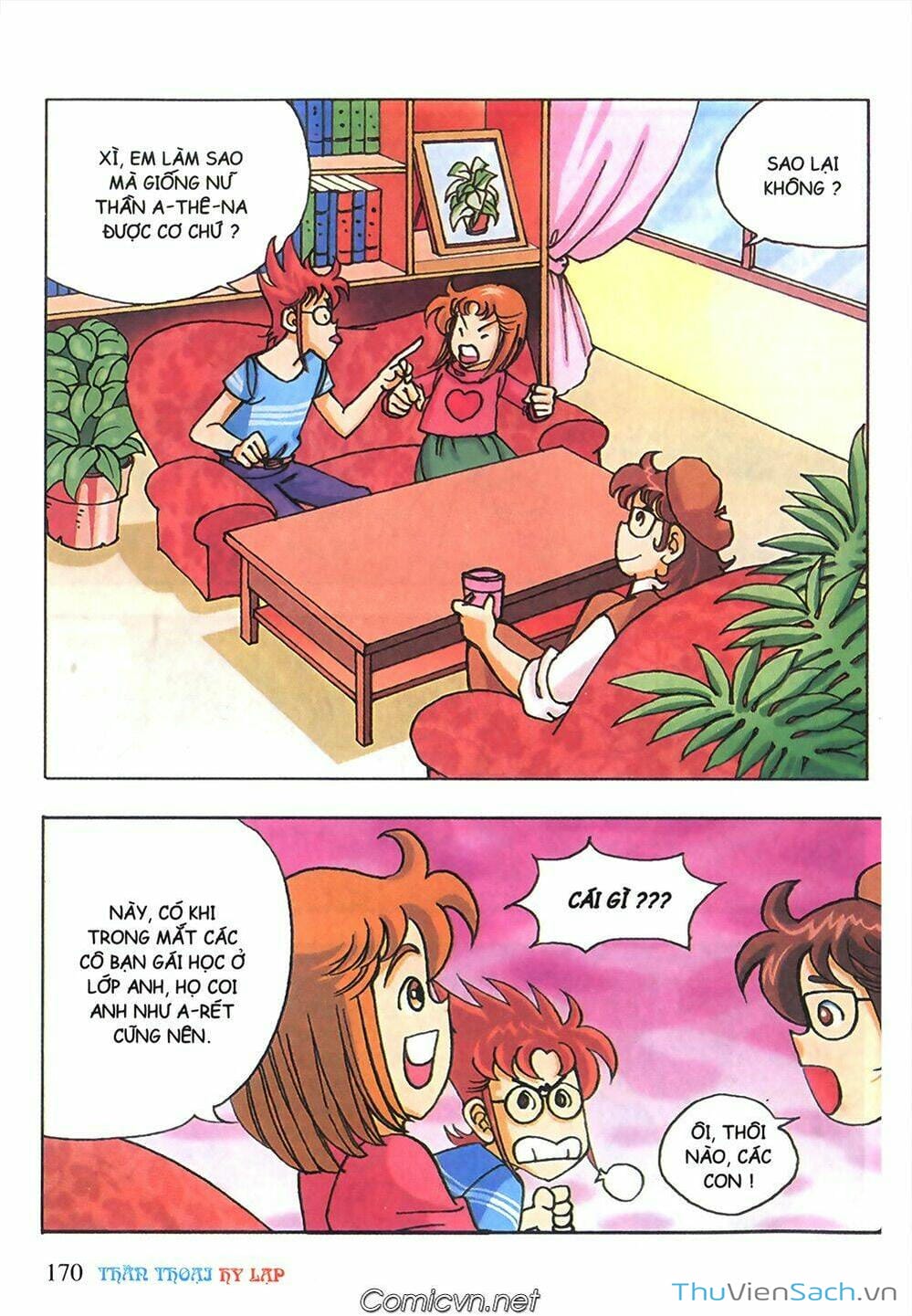 Truyện Tranh Thần Thoại Hy Lạp - Nguồn Gốc Các Vị Thần trang 3