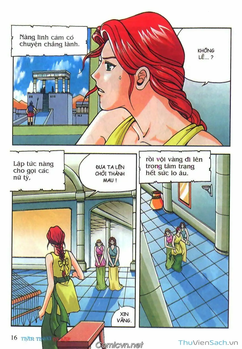 Truyện Tranh Thần Thoại Hy Lạp - Nguồn Gốc Các Vị Thần trang 3