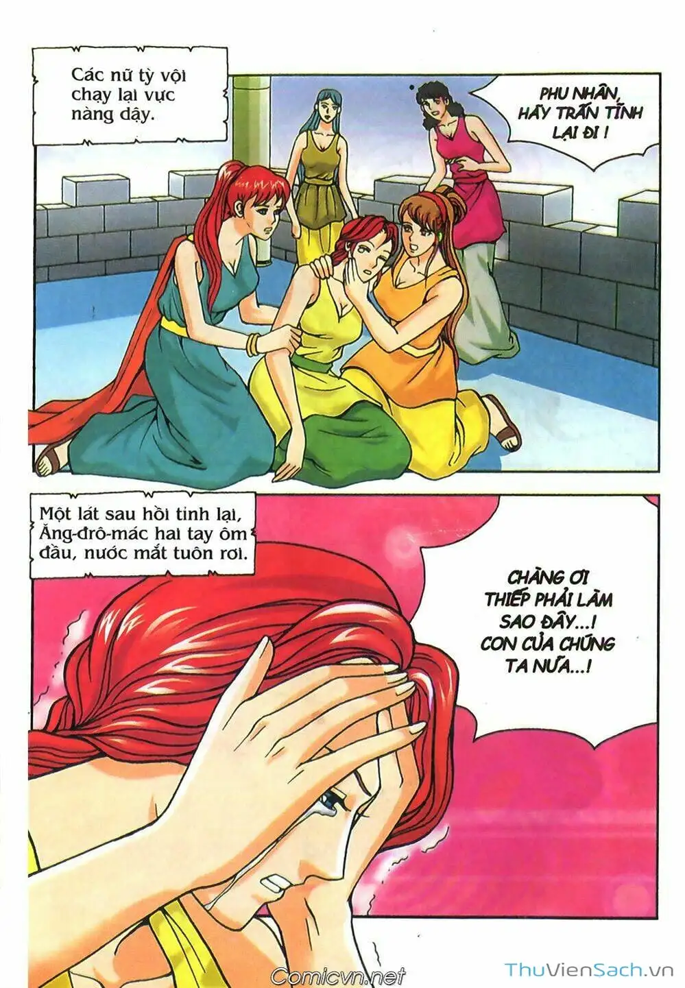 Truyện Tranh Thần Thoại Hy Lạp - Nguồn Gốc Các Vị Thần trang 3