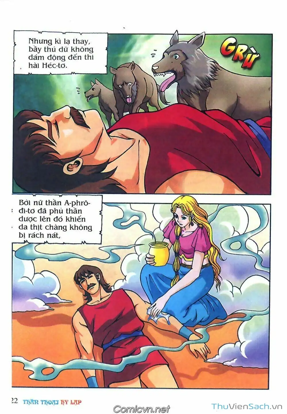 Truyện Tranh Thần Thoại Hy Lạp - Nguồn Gốc Các Vị Thần trang 3