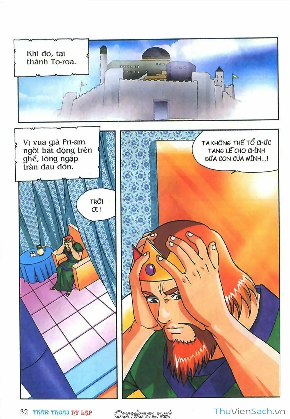 Truyện Tranh Thần Thoại Hy Lạp - Nguồn Gốc Các Vị Thần trang 3