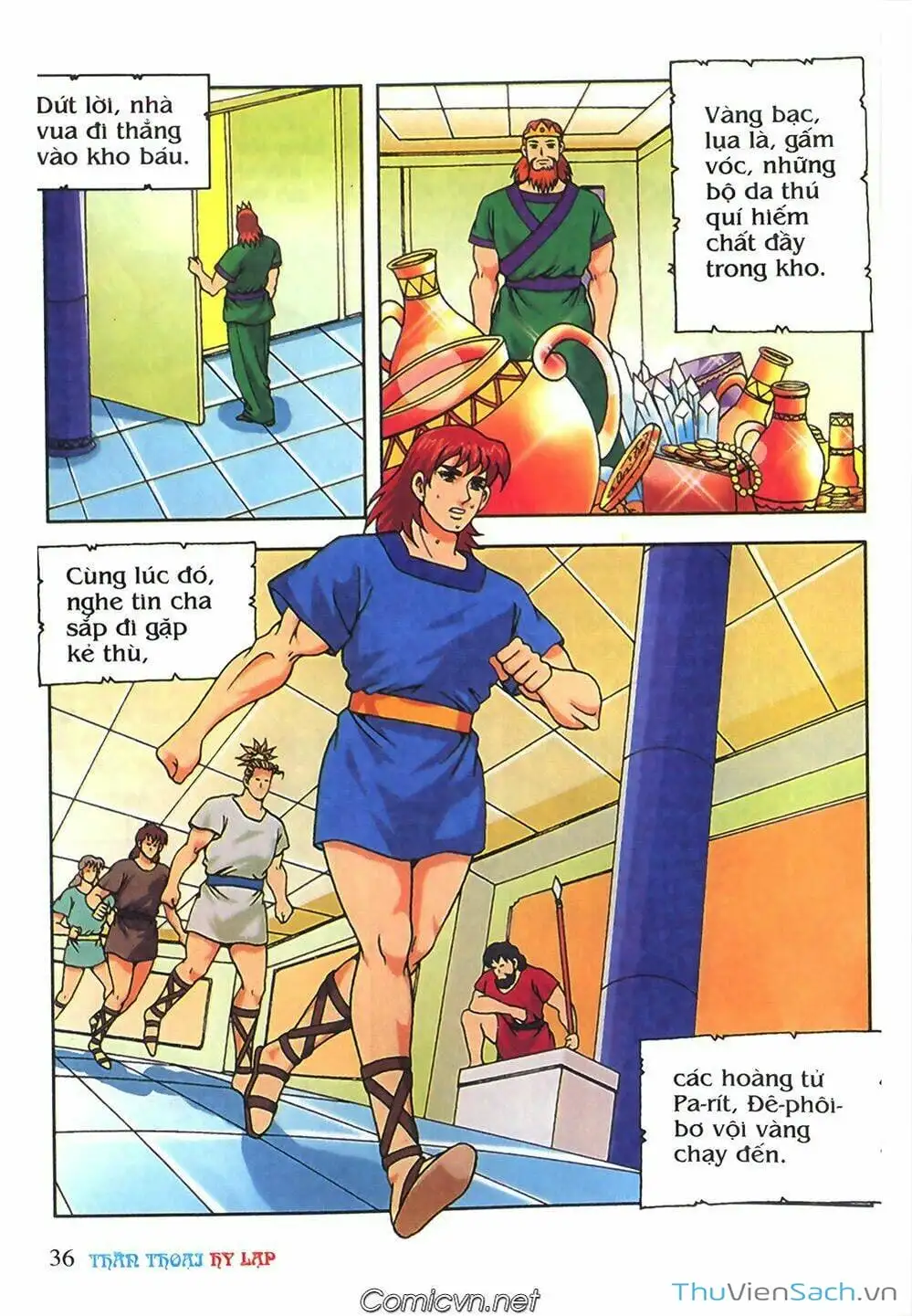 Truyện Tranh Thần Thoại Hy Lạp - Nguồn Gốc Các Vị Thần trang 3