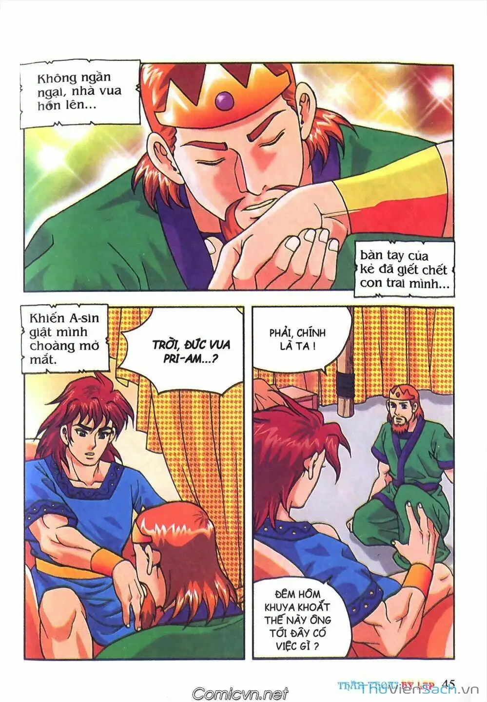 Truyện Tranh Thần Thoại Hy Lạp - Nguồn Gốc Các Vị Thần trang 3