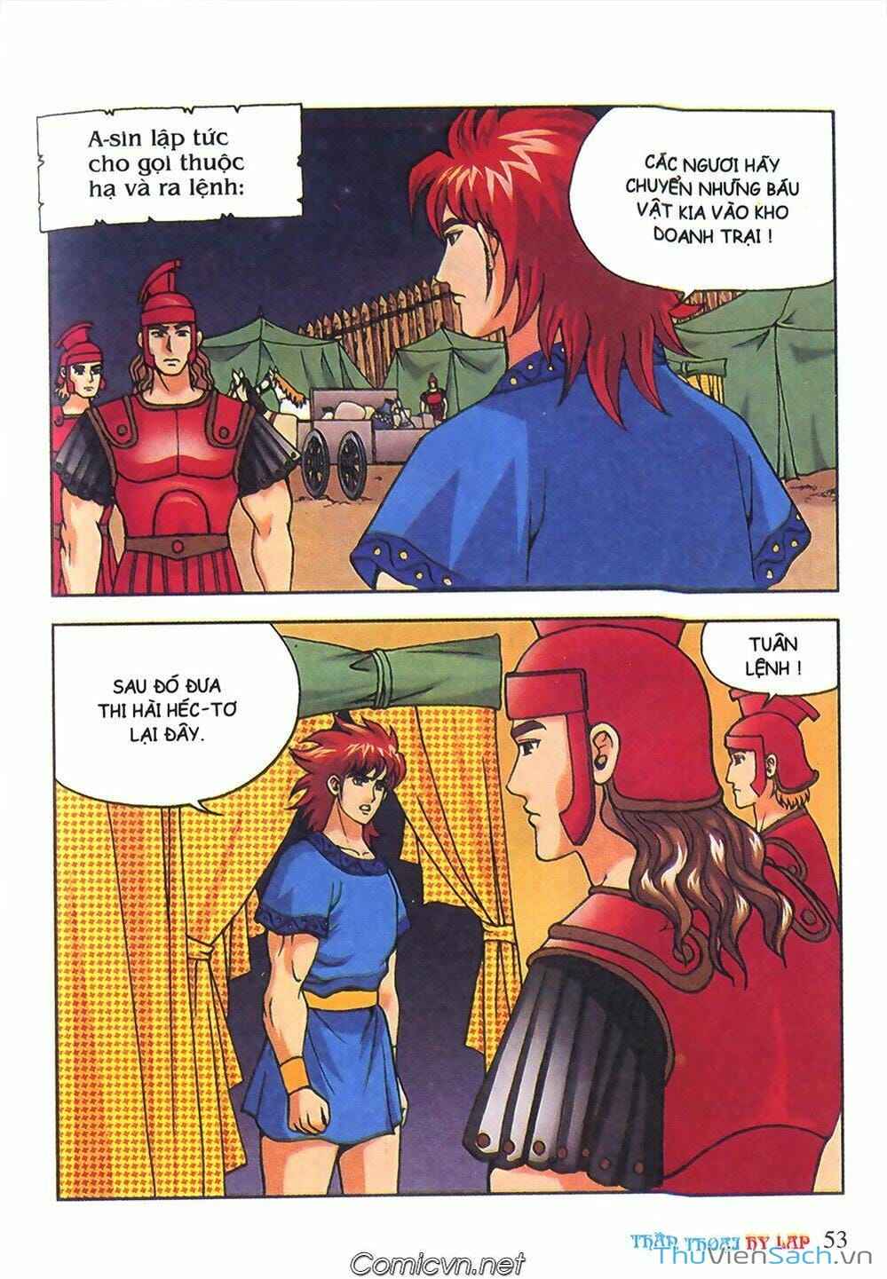 Truyện Tranh Thần Thoại Hy Lạp - Nguồn Gốc Các Vị Thần trang 3