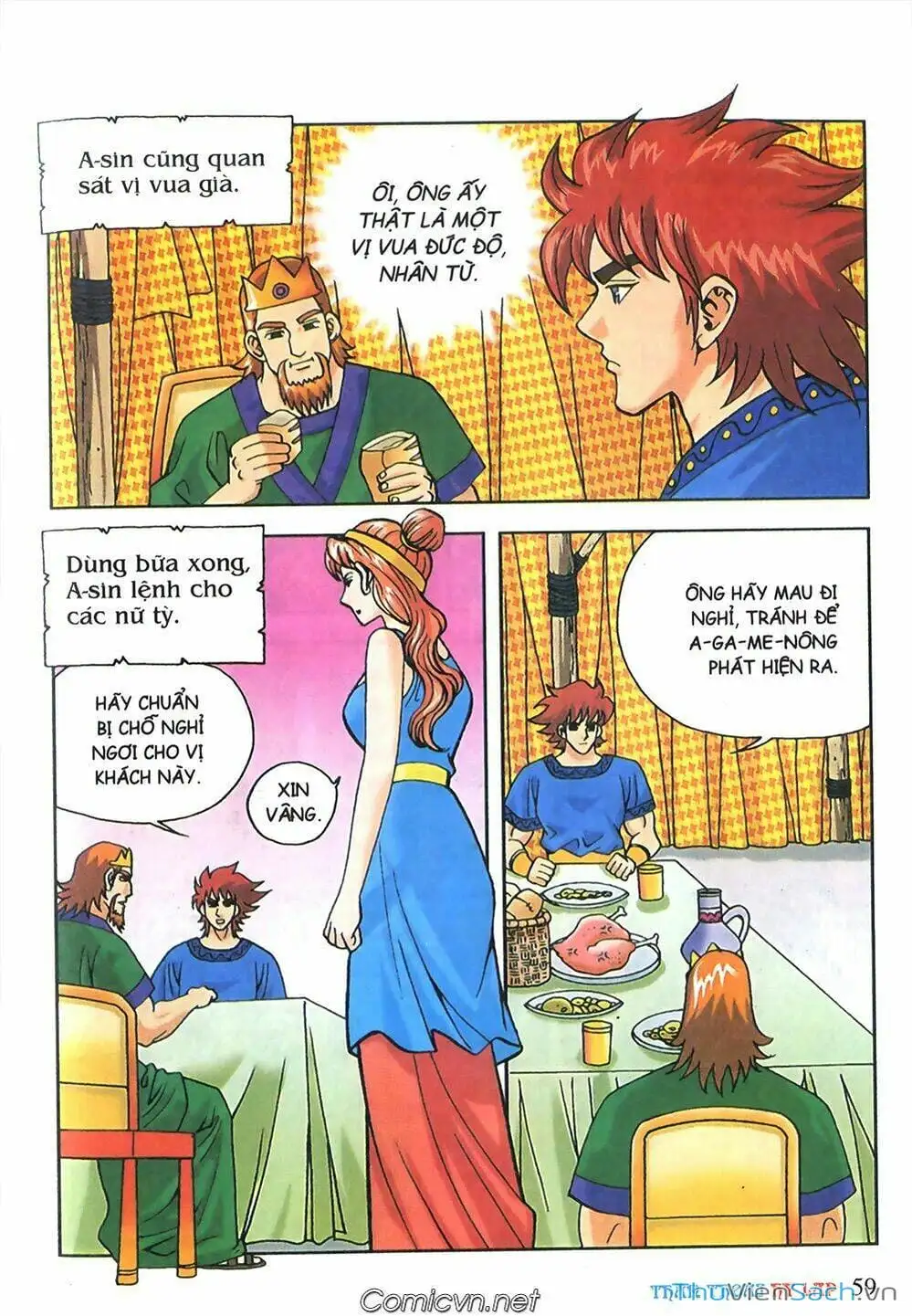 Truyện Tranh Thần Thoại Hy Lạp - Nguồn Gốc Các Vị Thần trang 3