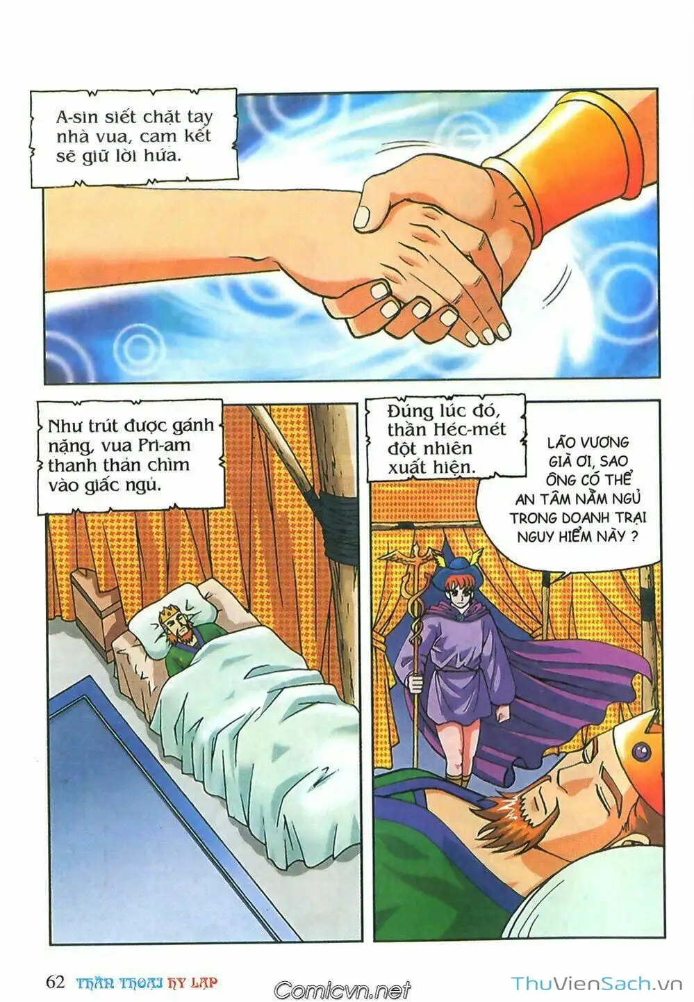 Truyện Tranh Thần Thoại Hy Lạp - Nguồn Gốc Các Vị Thần trang 3