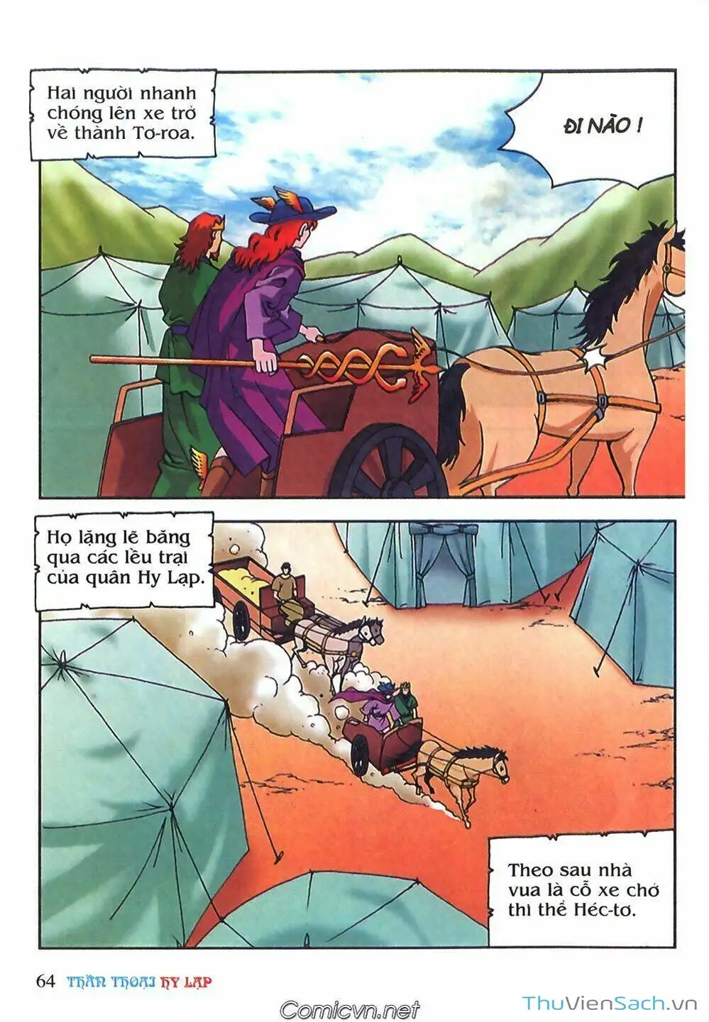 Truyện Tranh Thần Thoại Hy Lạp - Nguồn Gốc Các Vị Thần trang 3