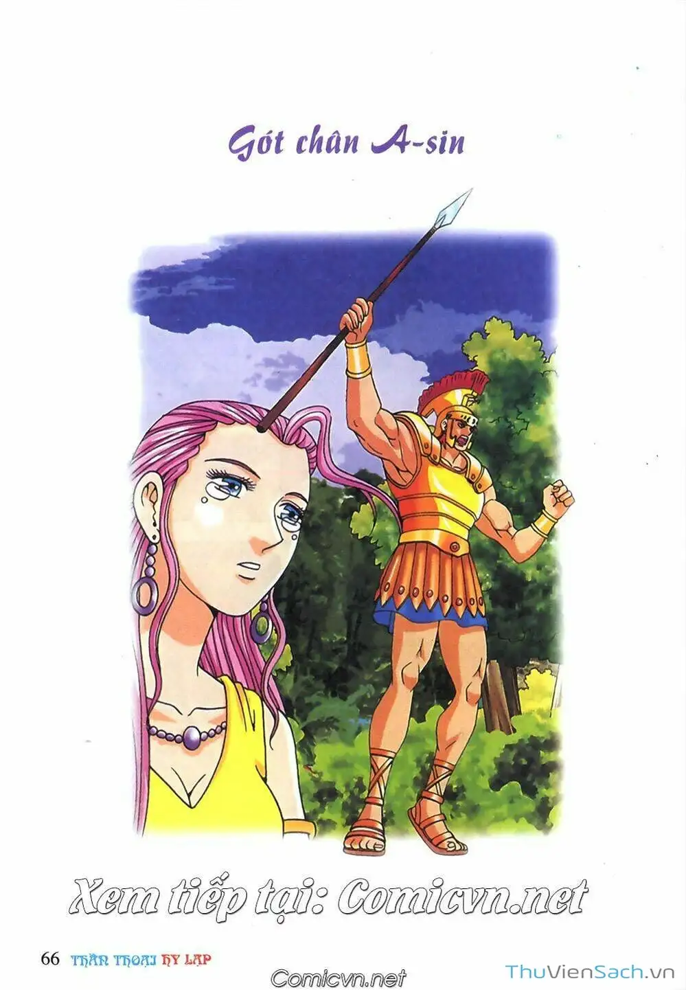 Truyện Tranh Thần Thoại Hy Lạp - Nguồn Gốc Các Vị Thần trang 3