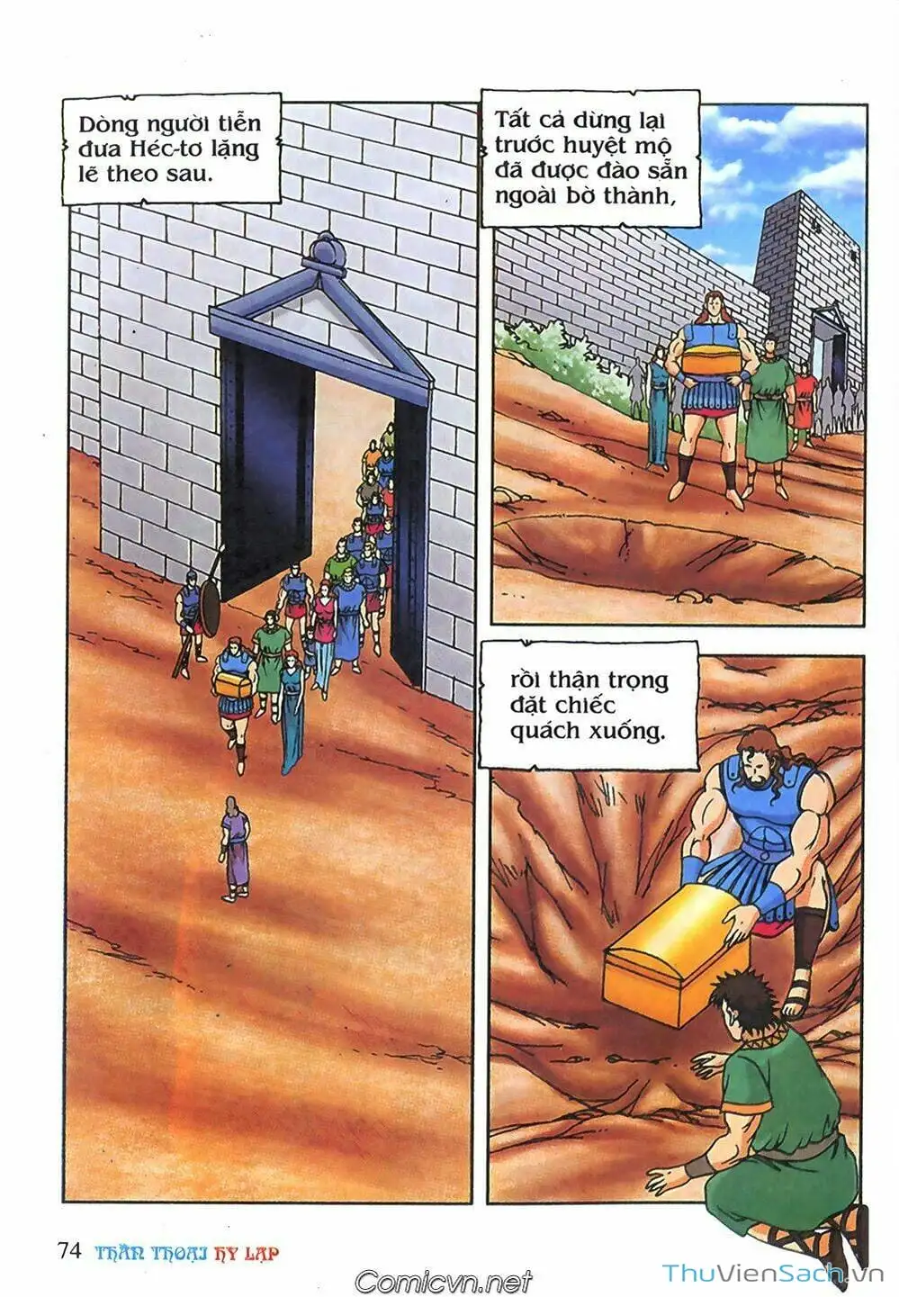 Truyện Tranh Thần Thoại Hy Lạp - Nguồn Gốc Các Vị Thần trang 3