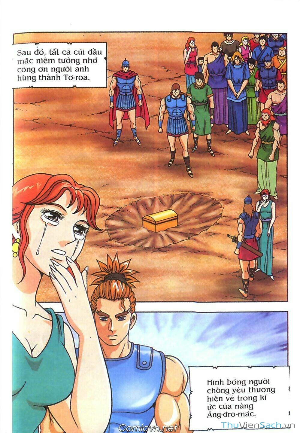 Truyện Tranh Thần Thoại Hy Lạp - Nguồn Gốc Các Vị Thần trang 3