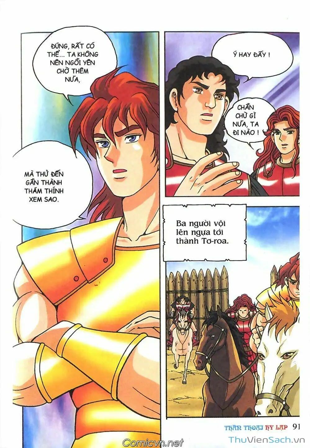 Truyện Tranh Thần Thoại Hy Lạp - Nguồn Gốc Các Vị Thần trang 3