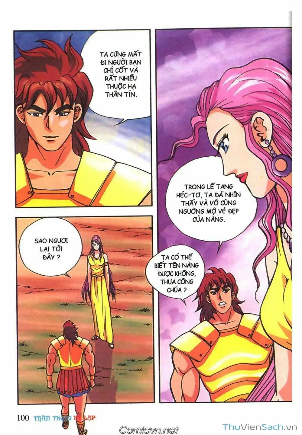 Truyện Tranh Thần Thoại Hy Lạp - Nguồn Gốc Các Vị Thần trang 3