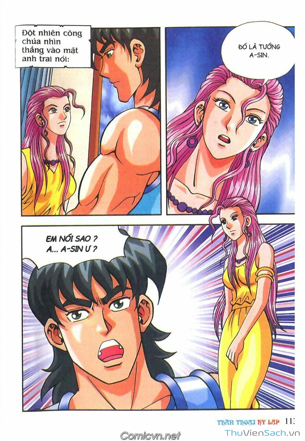 Truyện Tranh Thần Thoại Hy Lạp - Nguồn Gốc Các Vị Thần trang 3