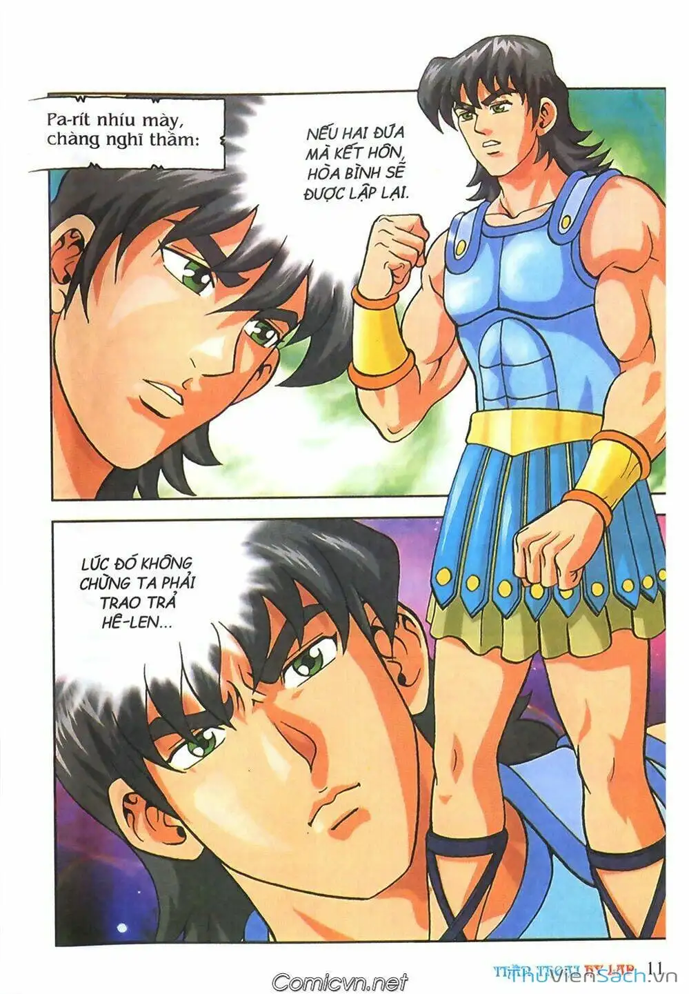 Truyện Tranh Thần Thoại Hy Lạp - Nguồn Gốc Các Vị Thần trang 3