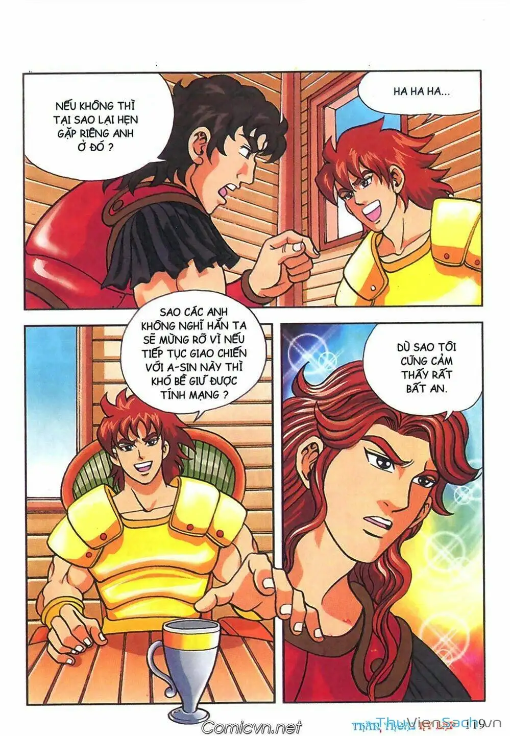 Truyện Tranh Thần Thoại Hy Lạp - Nguồn Gốc Các Vị Thần trang 3