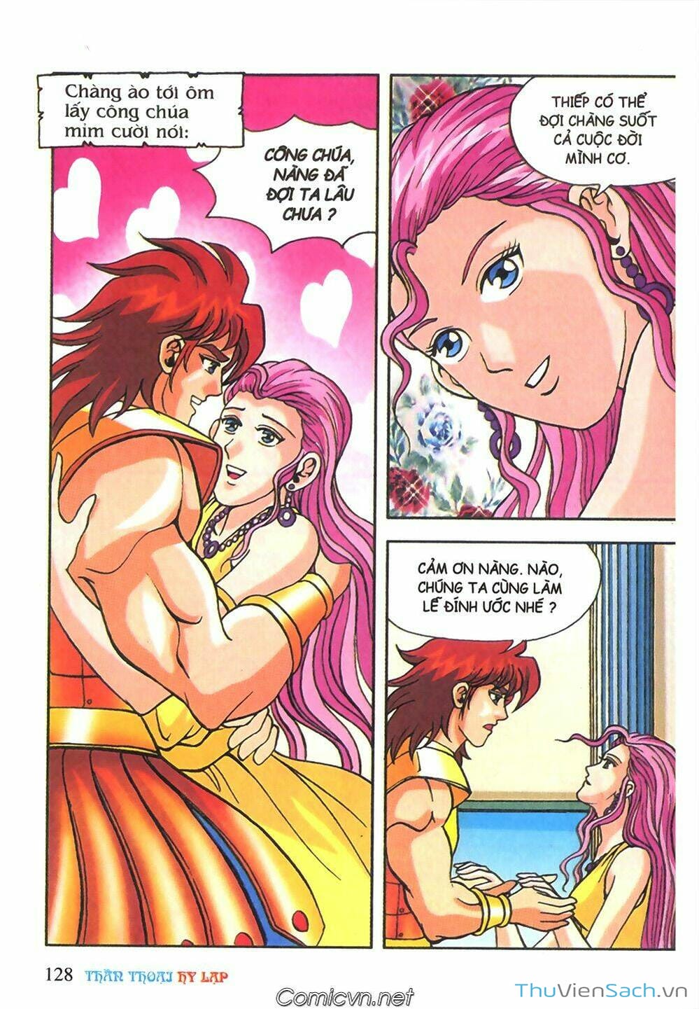 Truyện Tranh Thần Thoại Hy Lạp - Nguồn Gốc Các Vị Thần trang 3