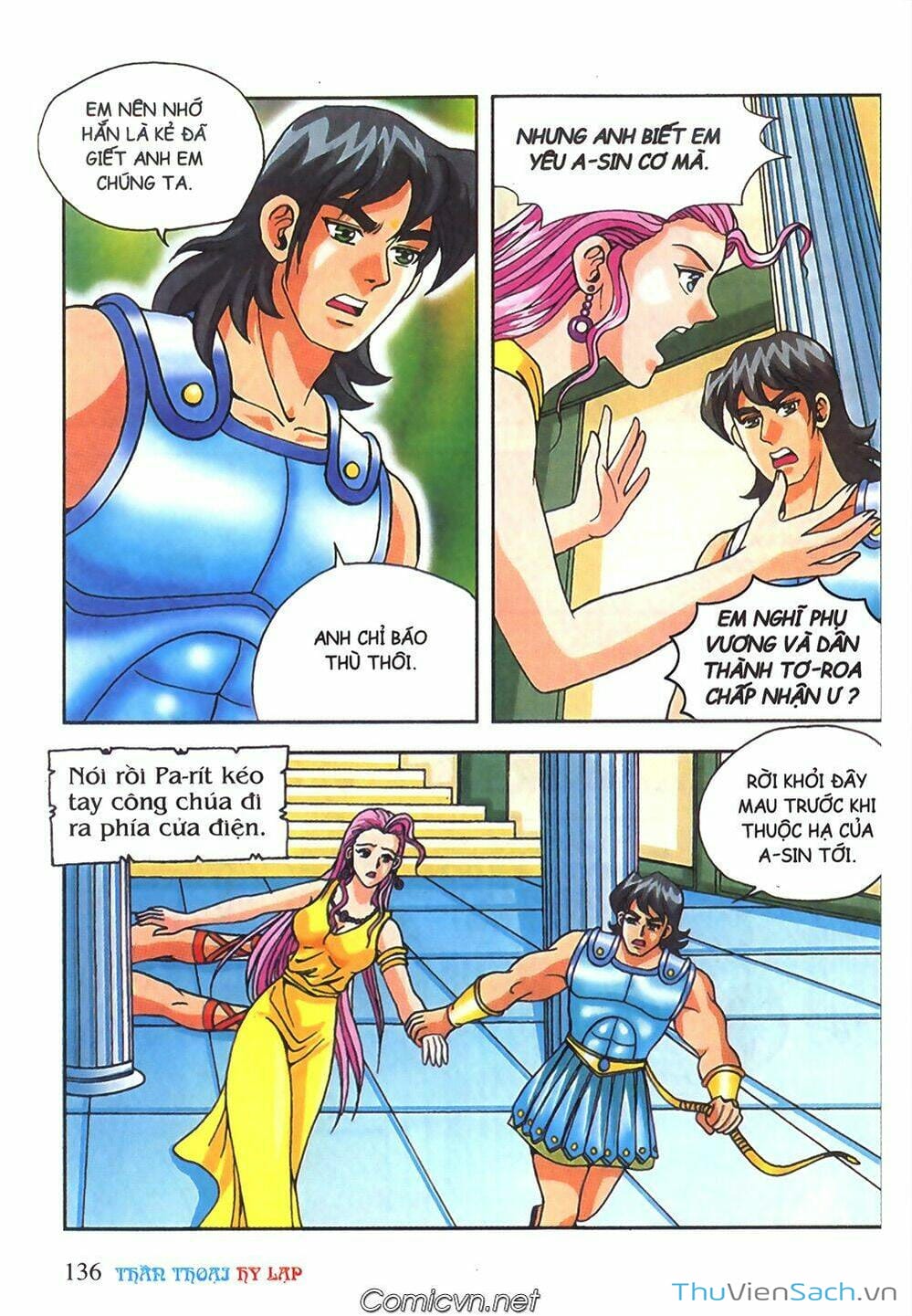 Truyện Tranh Thần Thoại Hy Lạp - Nguồn Gốc Các Vị Thần trang 3