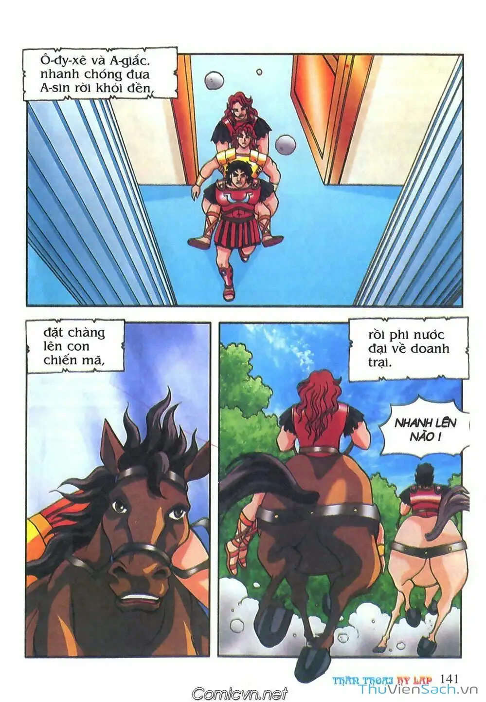 Truyện Tranh Thần Thoại Hy Lạp - Nguồn Gốc Các Vị Thần trang 3