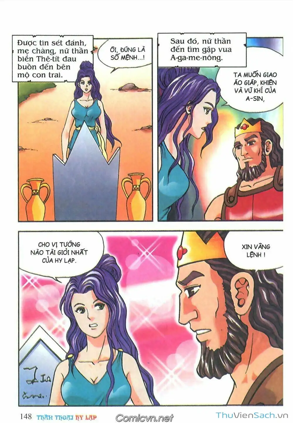 Truyện Tranh Thần Thoại Hy Lạp - Nguồn Gốc Các Vị Thần trang 3