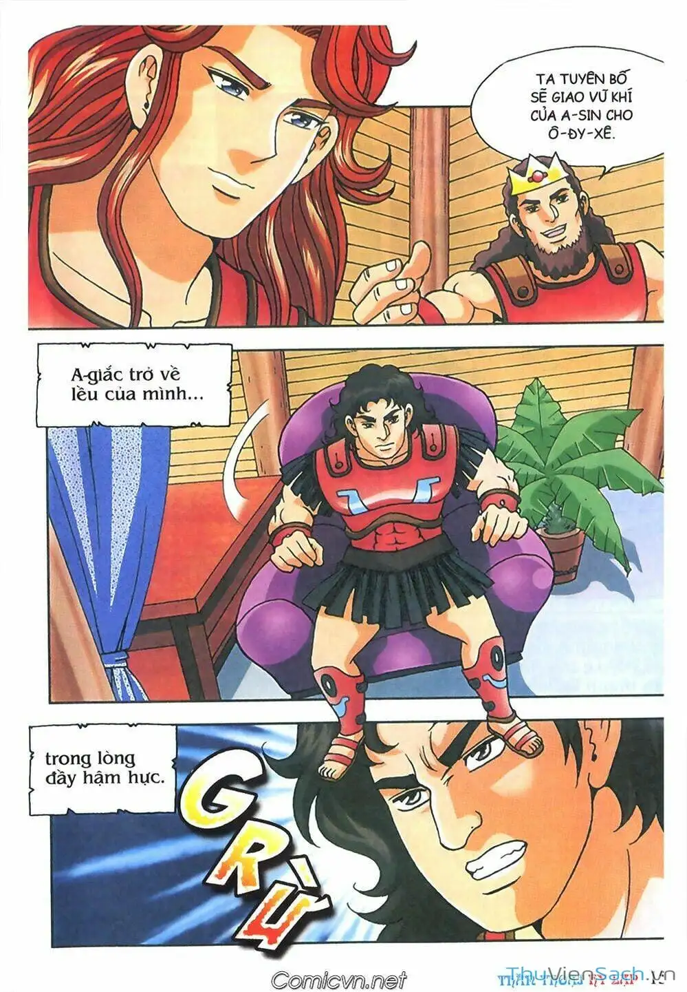 Truyện Tranh Thần Thoại Hy Lạp - Nguồn Gốc Các Vị Thần trang 3