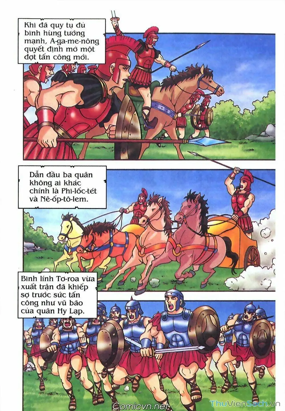 Truyện Tranh Thần Thoại Hy Lạp - Nguồn Gốc Các Vị Thần trang 3