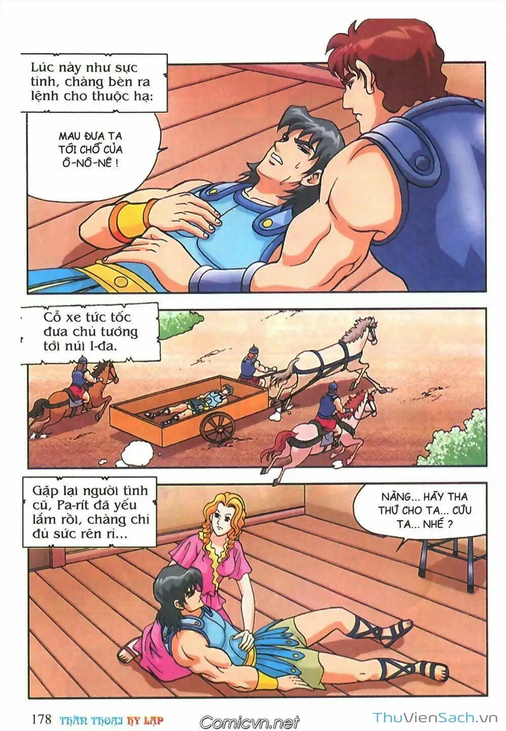 Truyện Tranh Thần Thoại Hy Lạp - Nguồn Gốc Các Vị Thần trang 3