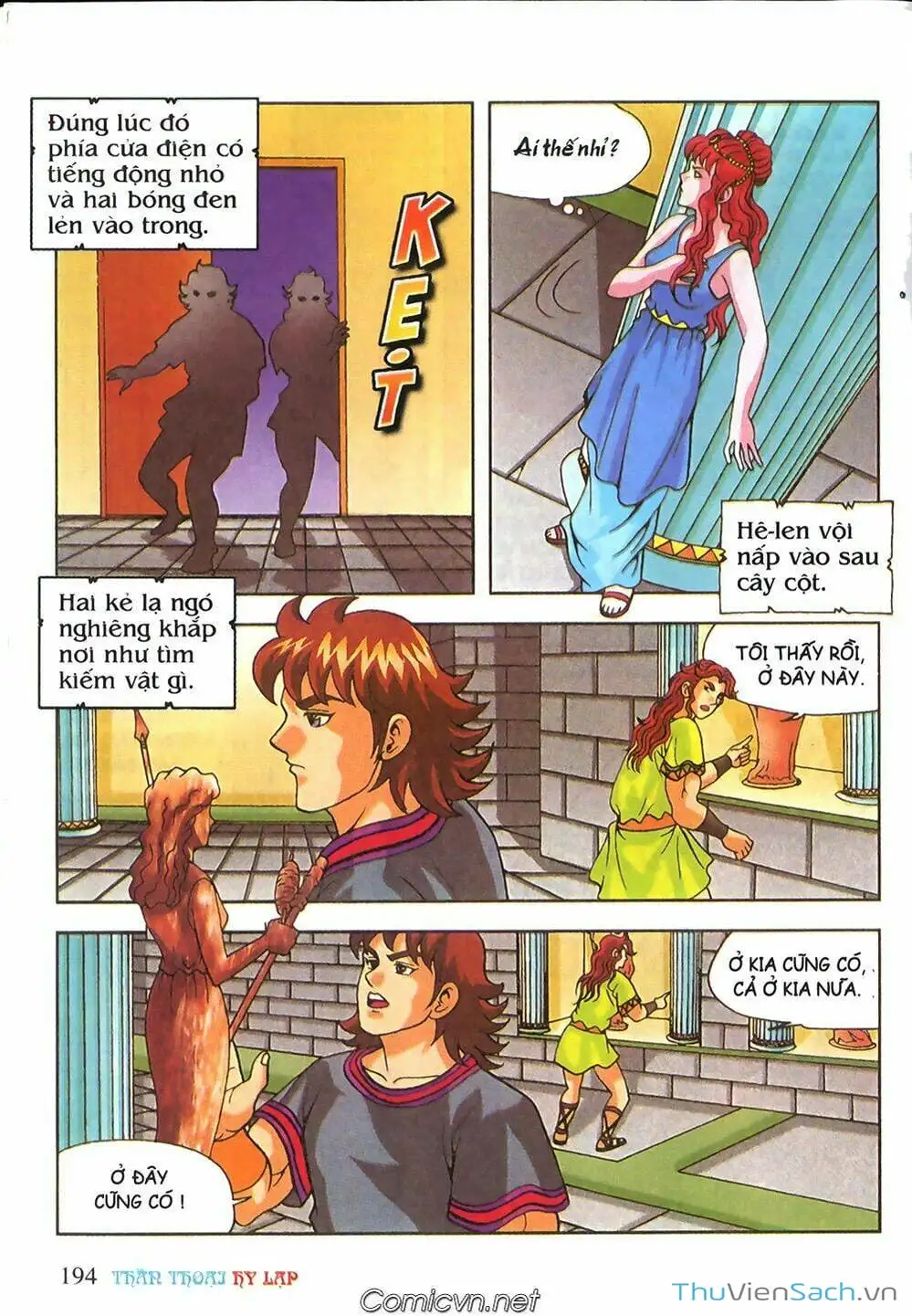 Truyện Tranh Thần Thoại Hy Lạp - Nguồn Gốc Các Vị Thần trang 3