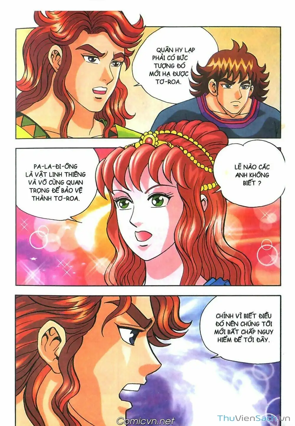 Truyện Tranh Thần Thoại Hy Lạp - Nguồn Gốc Các Vị Thần trang 3